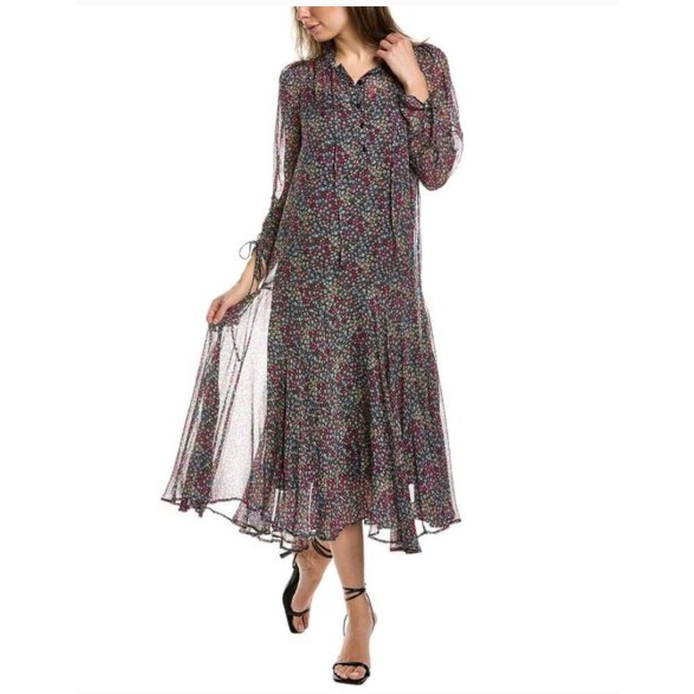 Ted Baker Bevlia Floral Print Midi Dress